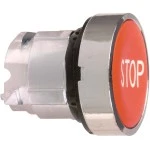 Schneider ZB4BA434 Drucktaster, Frontelement, Harmony XB4, Metall, 22mm, rot, beschriftet STOP, tastend 