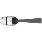 Schneider ZB4BB2 Hebeltaster, Frontelement, Harmony XB4, Metall, 22mm, schwarz, ohne Rastung 