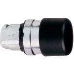 Schneider ZB4BC24 Pilzdrucktaster, Frontelement, Harmony XB4, Metall, 22mm, schwarz, Pilz 30mm, unbeschriftet, tastend 