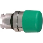 Schneider ZB4BC34 Pilzdrucktaster, Frontelement, Harmony XB4, Metall, 22mm, grün, Pilz 30mm, unbeschriftet, tastend 