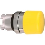 Schneider ZB4BC54 Pilzdrucktaster, Frontelement, Harmony XB4, Metall, 22mm, orange, Pilz 30mm, unbeschriftet, tastend 