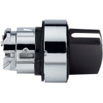 Schneider ZB4BD3 Wahlschalter, Frontelement, Harmony XB4, Metall, 22mm, schwarz, 3 Stellungen, rastend 