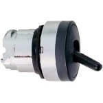 Schneider ZB4BD48 Kippschalter, Frontelement, Harmony XB4, Metall, 22mm, schwarz, 2 Stellungen, tastend 