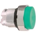 Schneider ZB4BH3 Drucktaster, Frontelement, Harmony XB4, Metall, 22mm, grün, vorstehend, unbeschriftet, rastend 