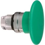 Schneider ZB4BR3 Pilzdrucktaster, Frontelement, Harmony XB4, Metall, 22mm, grün, Pilz 60mm, unbeschriftet, tastend 