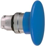 Schneider ZB4BR6 Pilzdrucktaster, Frontelement, Harmony XB4, Metall, 22mm, blau, Pilz 60mm, unbeschriftet, tastend 