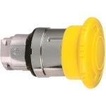 Schneider ZB4BS55 Pilzdrucktaster, Frontelement, Harmony XB4, Metall, 22mm, gelb, Pilz 40mm, Drehentriegelung 