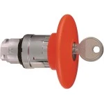 Schneider ZB4BS964 Not-Aus/Not-Halt-Schalter, Frontelement, Harmony XB4, Metall, 22mm, rot, Pilz 60mm, Schlüsselentriegelung 