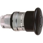 Schneider ZB4BT2 Pilzdrucktaster, Frontelement, Harmony XB4, Metall, 22mm, schwarz, Pilz 40mm, Zugentriegelung 