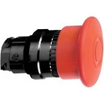 Schneider ZB4BT847 Not-Aus/Not-Halt-Schalter, Frontelement, Harmony XB4, Metall schwarz, 22mm, rot, Pilz 40mm, Zugentriegelung 