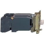 Schneider ZB4BW045 Hilfsschalterblock, Ø 22, Glühlampe BA 9s 1S+1Ö 