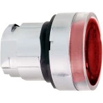 Schneider ZB4BW343S Leuchtdrucktaster, Frontelement, Harmony XB4, Metall, 22mm, rot, unbeschriftet, tastend, geriffelt, für universelle LED 