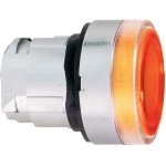 Schneider ZB4BW35 Leuchtdrucktaster, Frontelement, Harmony XB4, Metall, 22mm, orange, unbeschriftet, tastend, glatte Kalotte, BA9s 