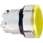 Schneider ZB4BW353 Leuchtdrucktaster, Frontelement, Harmony XB4, Metall, 22mm, orange, unbeschriftet, tastend, für universelle LED 