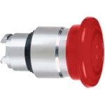 Schneider ZB4BW443 Pilzdrucktaster, Frontelement, Harmony XB4, Metall, 22mm, beleuchtet, rot, Pilz 40mm, tastend, für universelle LED 