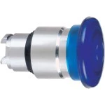 Schneider ZB4BW463 Pilzdrucktaster, Frontelement, Harmony XB4, Metall, 22mm, beleuchtet, blau, Pilz 40mm, tastend, für universelle LED 