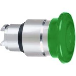 Schneider ZB4BW633 Pilzdrucktaster, Frontelement, Harmony XB4, Metall, 22mm, beleuchtet, grün, Zugentriegelung, für universelle LED 