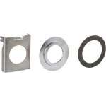 Schneider ZB4BZ012 Adapter, Harmony XB4, Metall, verchromt, 30mm auf 22mm 