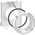Schneider ZB4BZ021 Montagekit zum flachen Einbau, Harmony XB4, Metall, 22mm auf 30mm, für Drucktaster und Leuchtmelder 