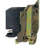 Schneider ZB4BZ1055 Hilfsschalterblock mit Befestigungsflansch, Harmony XB4, Metall, 22mm, 30mm, 1S+1Ö, Spring Clamp 