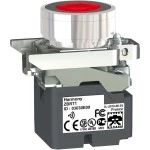 Schneider ZB4RTA4 Funkdrucktaster, Harmony XB4R, Metall, Ø22mm, batterielos, kabellos, rot 