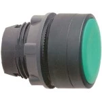 Schneider ZB5AA34 Drucktaster, Frontelement, Harmony XB5, Kunststoff, 22mm, grün, unbeschriftet, tastend, hoch 