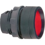 Schneider ZB5AA46 Drucktaster, Frontelement, Harmony XB5, Kunststoff, 22mm, rot, zurückgesetzt, unbeschriftet, tastend 