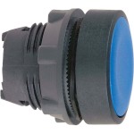 Schneider ZB5AA6 Drucktaster, Frontelement, Harmony XB5, Kunststoff, 22mm, blau, unbeschriftet, tastend 