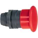 Schneider ZB5AC4 Pilzdrucktaster, Frontelement, Harmony XB5, Kunststoff, 22mm, rot, Pilz 40mm, unbeschriftet, tastend 