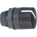 Schneider ZB5AD29 Drehschalter, Frontelement, Harmony XB5, Kunststoff, 22mm, schwarz, 2 Stellungen, rastend 