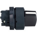 Schneider ZB5AD5 Wahlschalter, Frontelement, Harmony XB5, Kunststoff, 22mm, schwarz, 3 Stellungen, Mitte rastend 