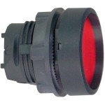 Schneider ZB5AH4 Drucktaster, Frontelement, Harmony XB5, Kunststoff, 22mm, rot, unbeschriftet, vorstehend, rastend 