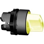 Schneider ZB5AK1253 Leuchtwahlschalter, Frontelement, Harmony XB5, Kunststoff, 22mm orange, für universelle LED, 2 Stellungen, rastend 