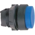 Schneider ZB5AL6 Drucktaster, Frontelement, Harmony XB5, Kunststoff, 22mm, blau, vorstehend, unbeschriftet, tastend 