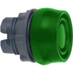 Schneider ZB5AP3S Drucktaster, Frontelement, Harmony XB5, Kunststoff, 22mm, grün, unbeschriftet, tastend, mit Schutzkappe 