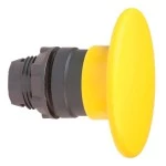 Schneider ZB5AR5 Pilzdrucktaster, Frontelement, Harmony XB5, Kunststoff, 22mm, gelb, Pilz 60mm, unbeschriftet, tastend 