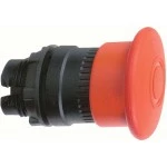 Schneider ZB5AT8643M Not-Aus/Not-Halt-Schalter, Frontelement, Harmony XB5, Kunststoff, 22mm, rot, Pilz 40mm, Statusanzeige, Zugentriegelung 