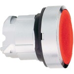 Schneider ZB5AW513 Leuchtdrucktaster, Frontelement, Harmony XB5, Kunststoff, 22mm, weiß, für universelle LED, mit Schutzkappe 