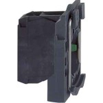 Schneider ZB5AZ1035 Hilfsschalterblock mit Befestigungsflansch, Harmony XB5, Kunststoff, 22mm, 30mm, 2S, Spring Clamp Anschluss 