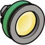 Schneider ZB5FA56 Drucktaster, Frontelement, Harmony XB5F, Kunststoff, 30mm, gelb, zurückgesetzt, unbeschriftet, tastend 