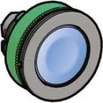 Schneider ZB5FA6 Drucktaster, Frontelement, Harmony XB5F, Kunststoff, 30mm, blau, unbeschriftet, tastend 