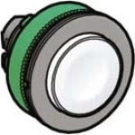 Schneider ZB5FL1 Drucktaster, Frontelement, Harmony XB5F, Kunststoff, 30mm, weiß, vorstehend, unbeschriftet, tastend 
