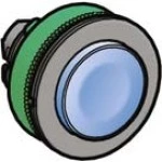 Schneider ZB5FL6 Drucktaster, Frontelement, Harmony XB5F, Kunststoff, 30mm, blau, vorstehend, unbeschriftet, tastend 