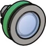 Schneider ZB5FV063 Leuchtmelder, Frontelement, Harmony XB5F, 30mm, Kunststoff, blau, für universelle LED 