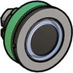 Schneider ZB5FW963 Leuchtdrucktaster, Frontelement, Harmony XB5F, Kunststoff, 30mm, blau, für universelle LED, beleuchteter Ring 