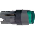Schneider ZB6AE3 Frontelement für Leuchtdrucktaster ZB6, tastend, grün, Ø 16 mm 