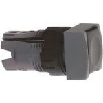 Schneider ZB6CA2 Frontelement für Drucktaster ZB6, tastend, schwarz, Ø 16 mm 