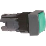 Schneider ZB6CA3 Frontelement für Drucktaster ZB6, tastend, grün, Ø 16 mm 
