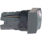 Schneider Electric ZB6CW1 Frontelement für Leuchtdrucktaster ZB6 tastend weiß Ø 16 mm 