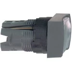 Schneider ZB6CW1 Frontelement für Leuchtdrucktaster ZB6, tastend, weiß, Ø 16 mm 